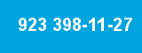 923 398-11-27 923 398-11-27
